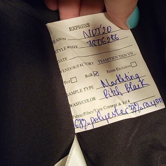 Express Sequin Embellished Military Jacket black size small NWOT - Picture 10 of 11